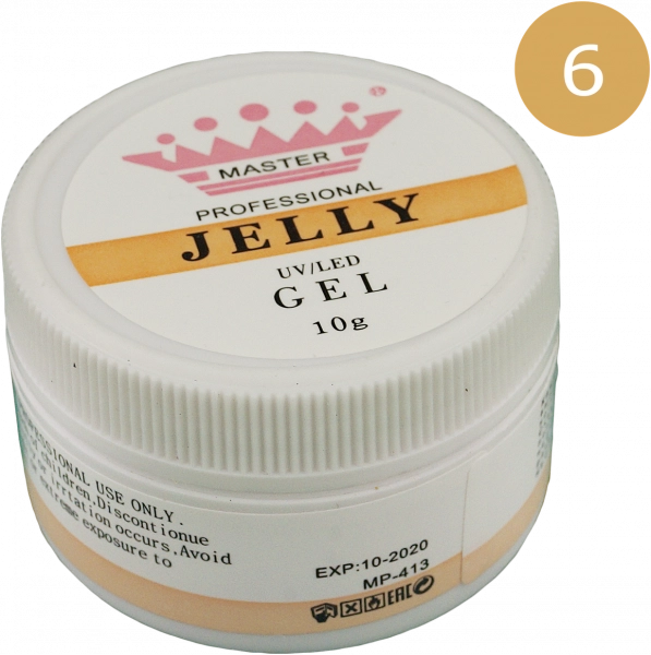 фото Гель Желе Jelly Gel Master Professional 10 мл #006  • 10 мл 1