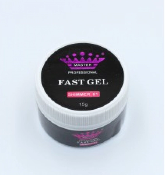 фото Fast Gel Shimmer Master Professional 15 мл #02  • 15 мл 0