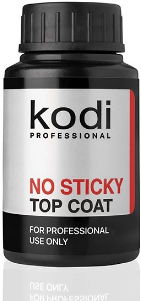 фото Топове покриття без липкого шару NO STICKY TOP COAT Kodi  без липкого шару • 30 мл 0