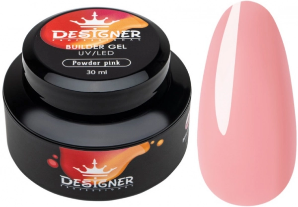 фото Моделюючий гель Designer Professional #Powder Pink №3  • 30 мл • рожевий 0