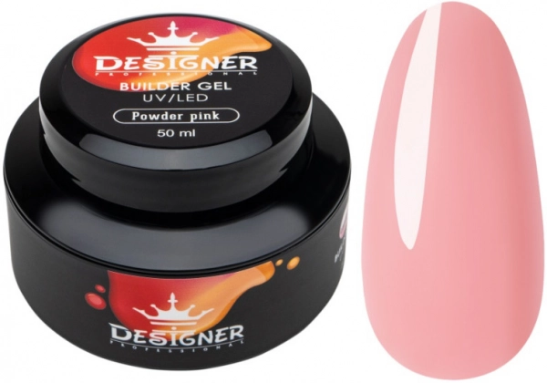 фото Моделюючий гель Designer Professional #Powder Pink №3  • 50 мл • рожевий 0