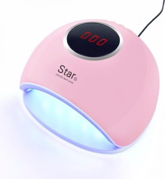 фото LED/UV Лампа Star 5 72 Вт  рожевий 0