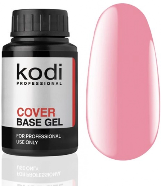 фото Камуфлююче базове покриття Cover Base Gel Kodi Professional #09  • рожевий • 30 мл 0