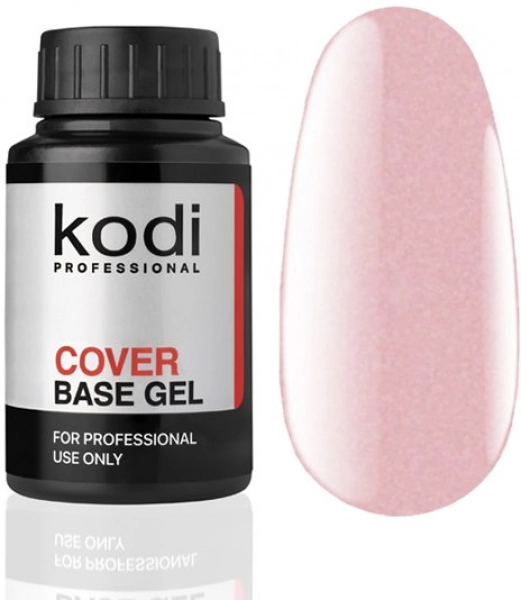 фото Камуфлююче базове покриття Cover Base Gel Kodi Professional #06  • рожевий • 30 мл 0