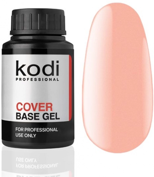 фото Камуфлююче базове покриття Cover Base Gel Kodi Professional #01  • рожевий • 30 мл 0