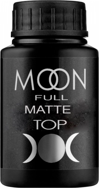 фото Матове топове покриття Moon Full Top Matte  з липким шаром • 30 мл • матова 0