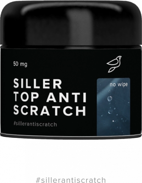 фото Топове покриття Siller Top ANTI-SCRATCH No Wipe  50 мл • без липкого шару 0