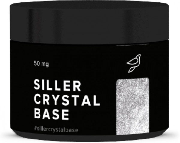 фото Базове покриття із кристалічним шиммером Siller Crystal Base  50 мл 0