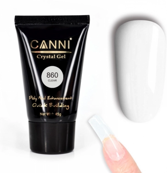 фото Конструюючий гель CANNI Crystal Gel #860  • 45 мл 0