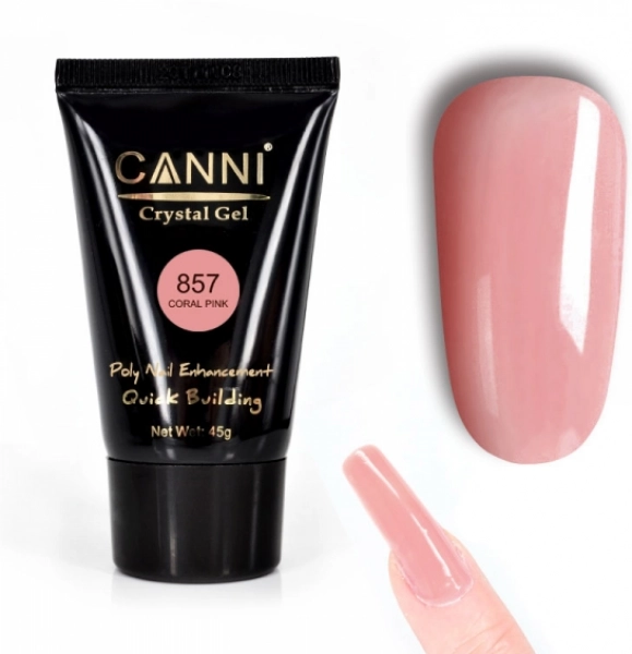 фото Конструюючий гель CANNI Crystal Gel #857  • 45 мл 0