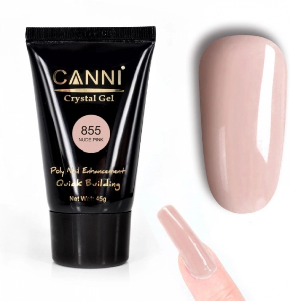 фото Конструюючий гель CANNI Crystal Gel #855  • 45 мл 0