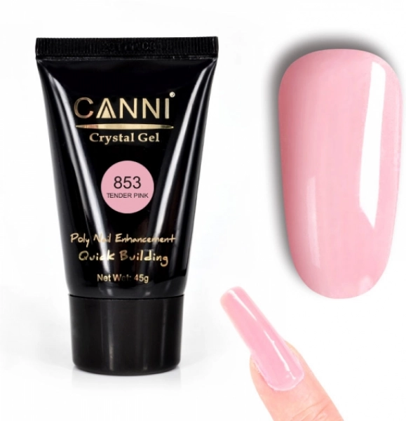 фото Конструюючий гель CANNI Crystal Gel #853  • 45 мл 0