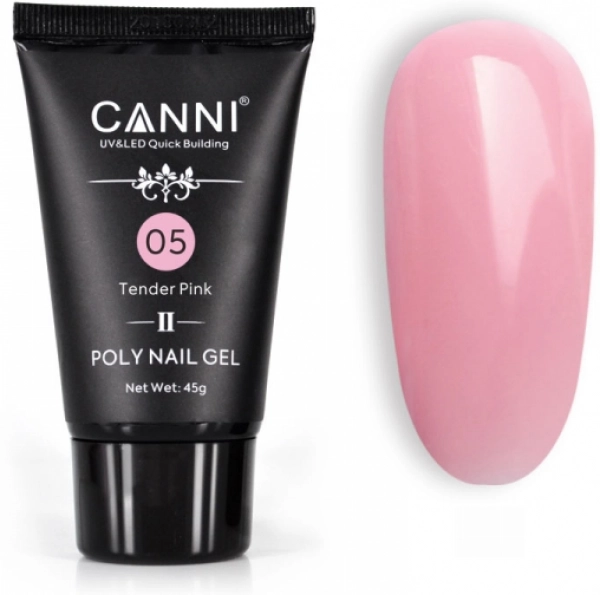 фото Полігель акрігель CANNI Poly Nail Gel #05  • 45 мл 0