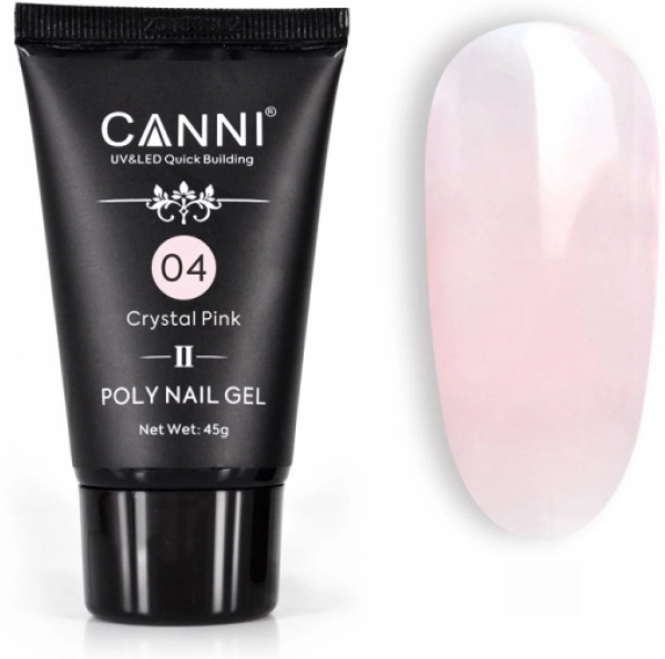 фото Полігель акрігель CANNI Poly Nail Gel #04  • 45 мл 0