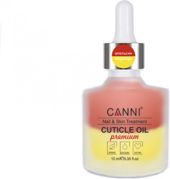 фото Олія двофазна CANNI Cuticule Oil  10 мл • цитрусові 0