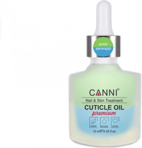 фото Олія двофазна CANNI Cuticule Oil  10 мл • алое 0