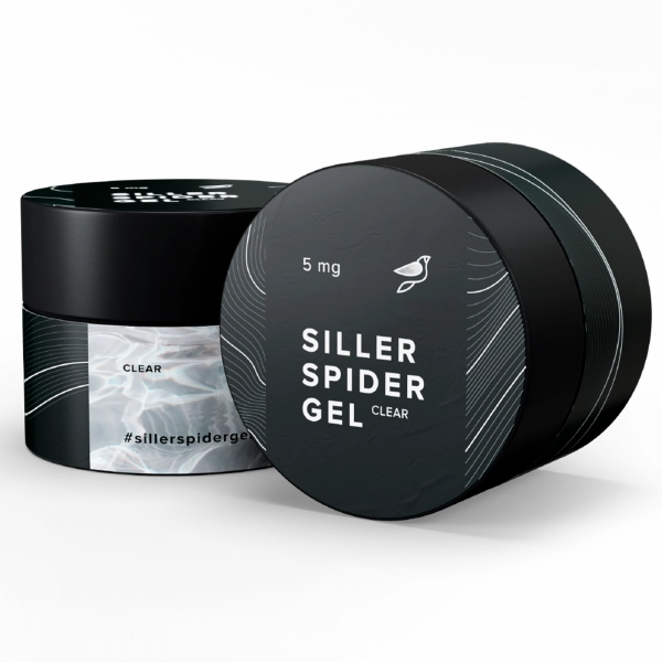 фото Прозора гель-павутинка Siller Spider Gel #                     • прозорий • 5 мл 0