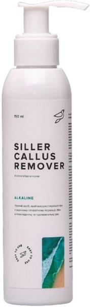 фото Лужний засіб для педикюру Callus remover Alkaline Siller  150 мл 0