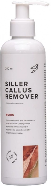 фото Кислотний засіб для педикюру Callus remover Acids Siller  250 мл 0