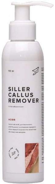 фото Кислотний засіб для педикюру Callus remover Acids Siller  150 мл 0