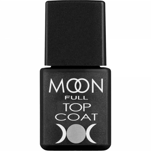 фото Прозоре топове покриття Moon Full Top Coat  8 мл • без липкого шару • прозорий 0