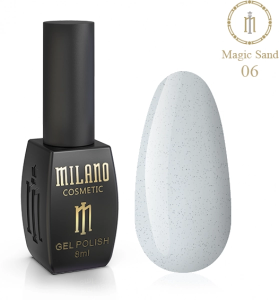 фото Гель-лак для нігтів Magic Sand Milano Cosmetic #06  • 8 мл 0