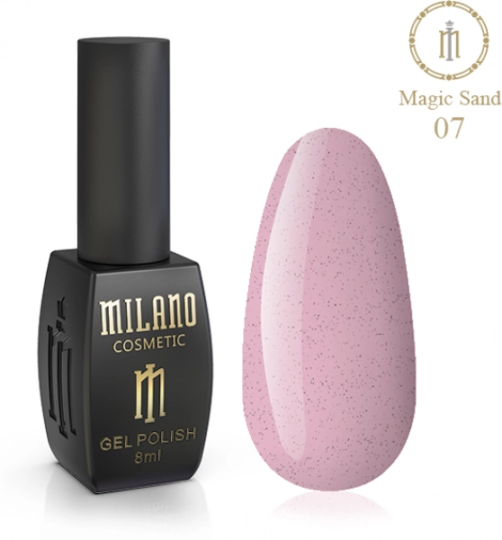 фото Гель-лак для нігтів Magic Sand Milano Cosmetic #07  • 8 мл 0