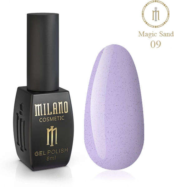 фото Гель-лак для нігтів Magic Sand Milano Cosmetic #09  • 8 мл 0