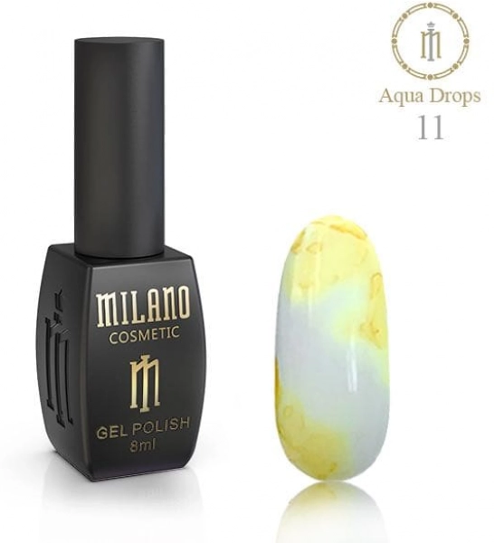 фото Гель-лак для нігтів акварельні краплі Neon Aqua Drops Milano Cosmetic #11  • 8 мл 0