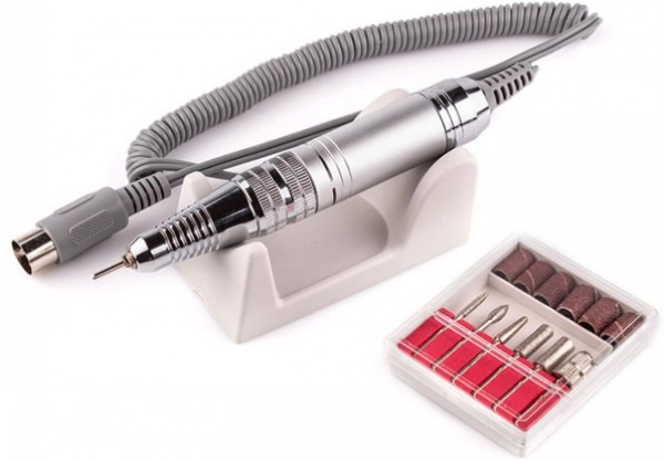 фото Фрезер для манікюру та педикюру Nail Drill Pro ZS-711 65 Вт 45000 об/хв  білий 2