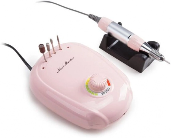 фото Фрезер Nail Master JMD 303 для манікюру та педикюру 60 Вт 35000 об/хв  рожевий 1