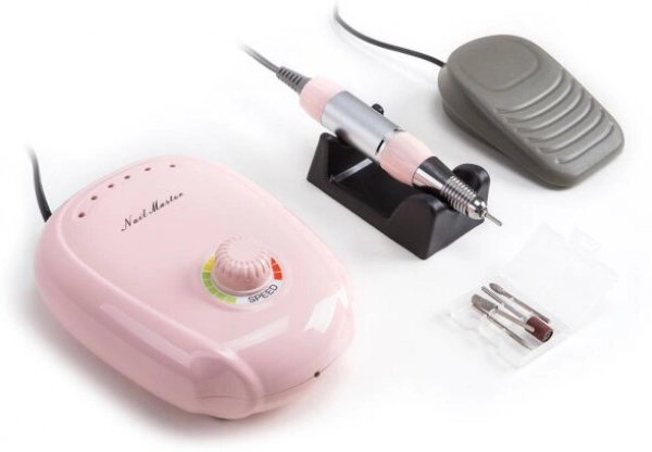 фото Фрезер Nail Master JMD 303 для манікюру та педикюру 60 Вт 35000 об/хв  рожевий 0