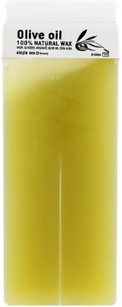 фото Віск касетний Simple Use 100 мл #Olive Oil  • жовтий • оливки 0