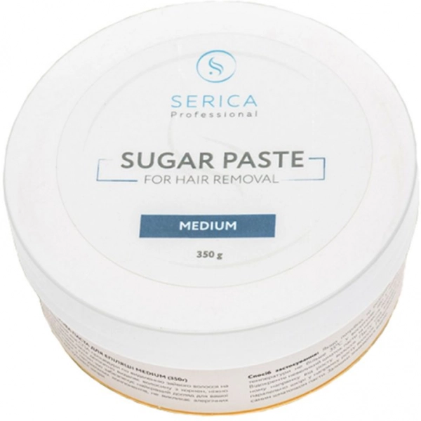 фото Цукрова паста для депіляції Serica Paste For Hair Removal Medium #SM350  • 350 мл 0