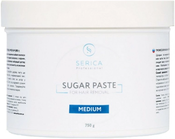 фото Цукрова паста для депіляції Serica Paste For Hair Removal Medium #SM750  • 750 мл 0