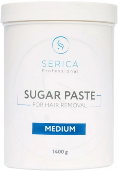 фото Цукрова паста для депіляції Serica Paste For Hair Removal Medium #SM1400  • 1400 мл 0