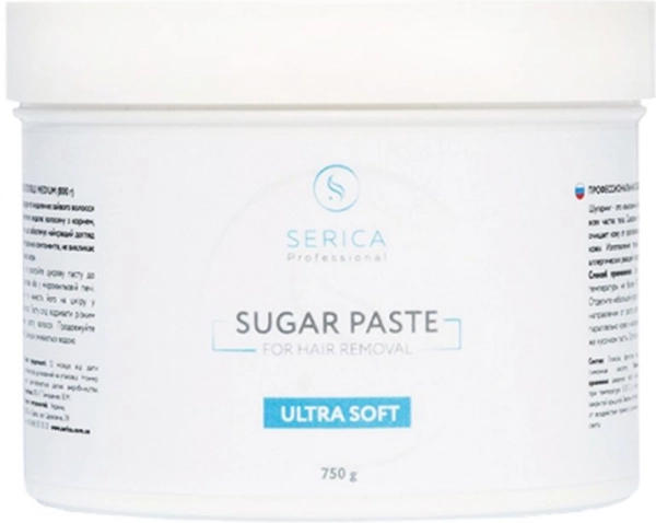 фото Цукрова паста для депіляції Serica Paste For Hair Removal Ultra Soft #SUM750  • 750 мл 0