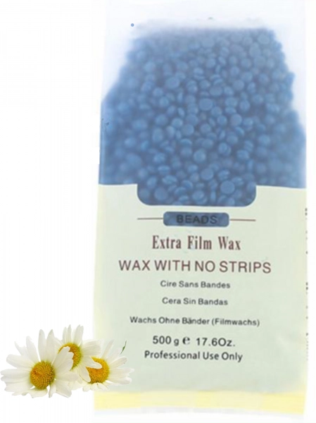 фото Віск у гранулах 500гр Extra Film Wax  світло-синій • квіти 0