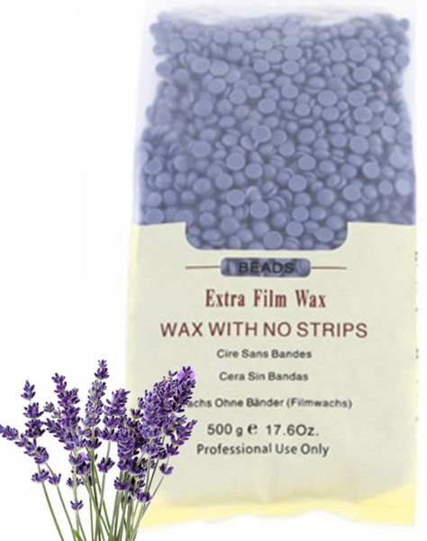 фото Віск у гранулах 500гр Extra Film Wax  фіалковий • лаванда 0