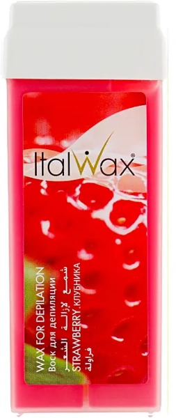 фото Віск у касетах для депіляції ItalWax  100 мл • полуниця 0