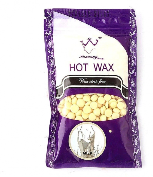 фото Плівковий віск для депіляції Hot Wax 300 гр  бежевий • 300 мл 0