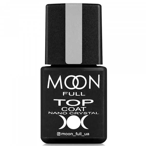 фото Укріплене топове покриття Moon Nano Crystal Top Coat  8 мл 0